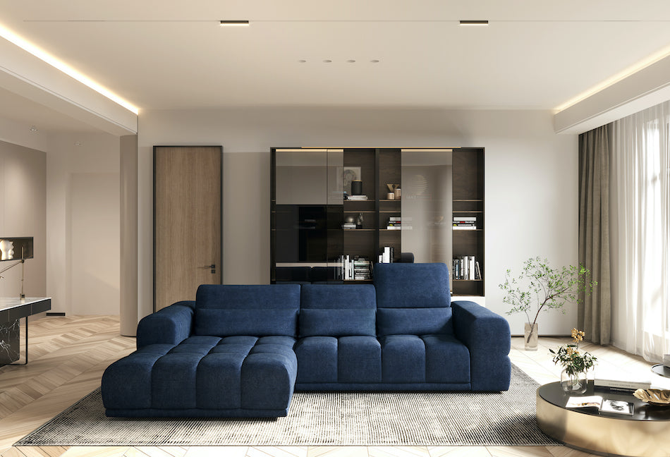 Lagos Ecksofa elektrisch ausfahrbar – swiss-living