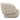 Milano Loungesessel Beige Tiger – Seitenansicht hinten