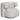 Talley Drehsessel – Cream Tweed – Ansicht 1