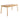 Glimps 180/240x90 Natur Esstisch von Zuiver