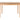 Glimps 120/162x80 Natur Esstisch von Zuiver