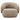 Milano Loungesessel Sand Tweed – Frontansicht
