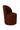Plush Braun Loungesessel von Zuiver
