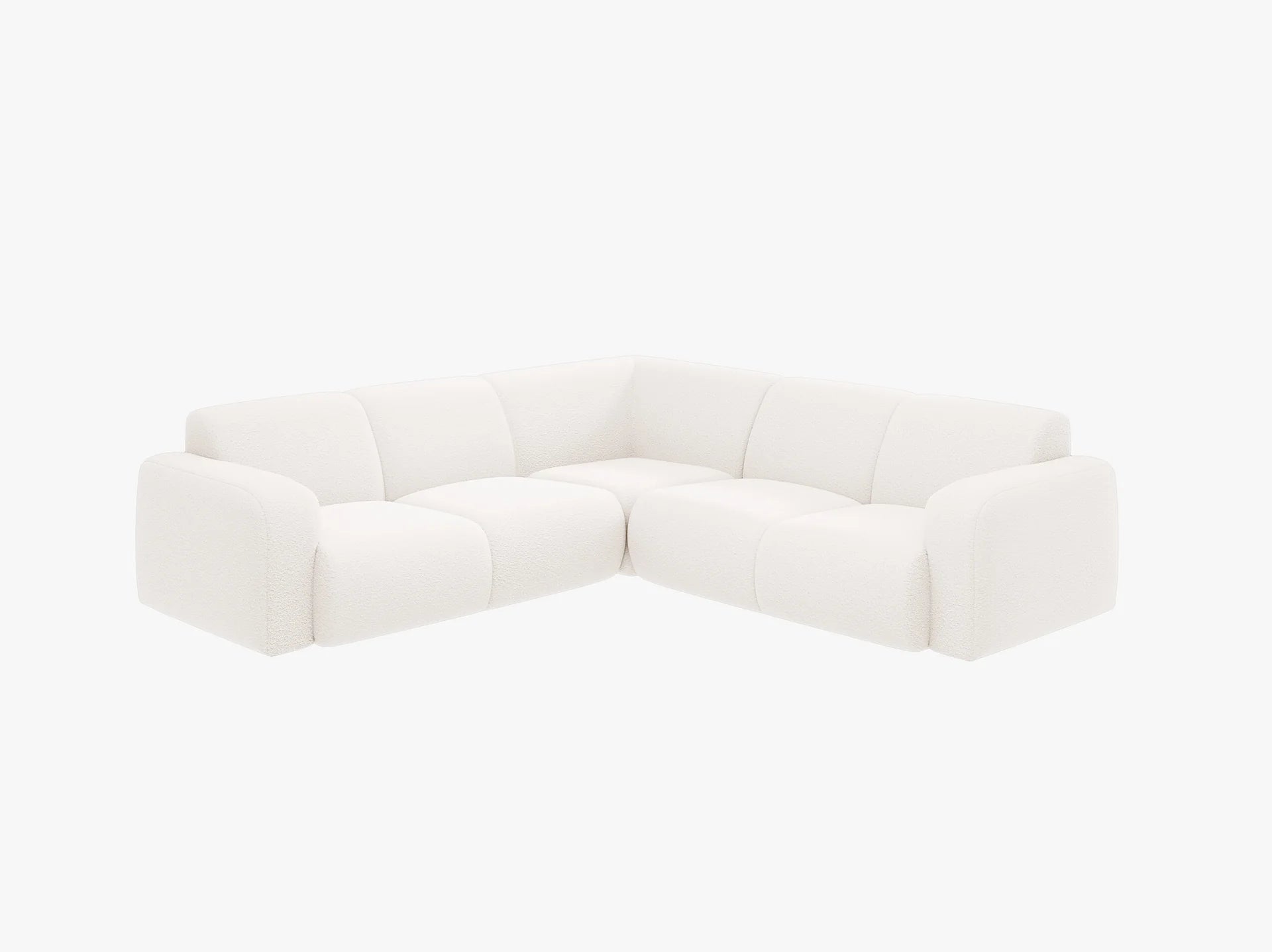 Symmetrisches Ecksofa, „Molino“, 5 Sitze, 252x252x75