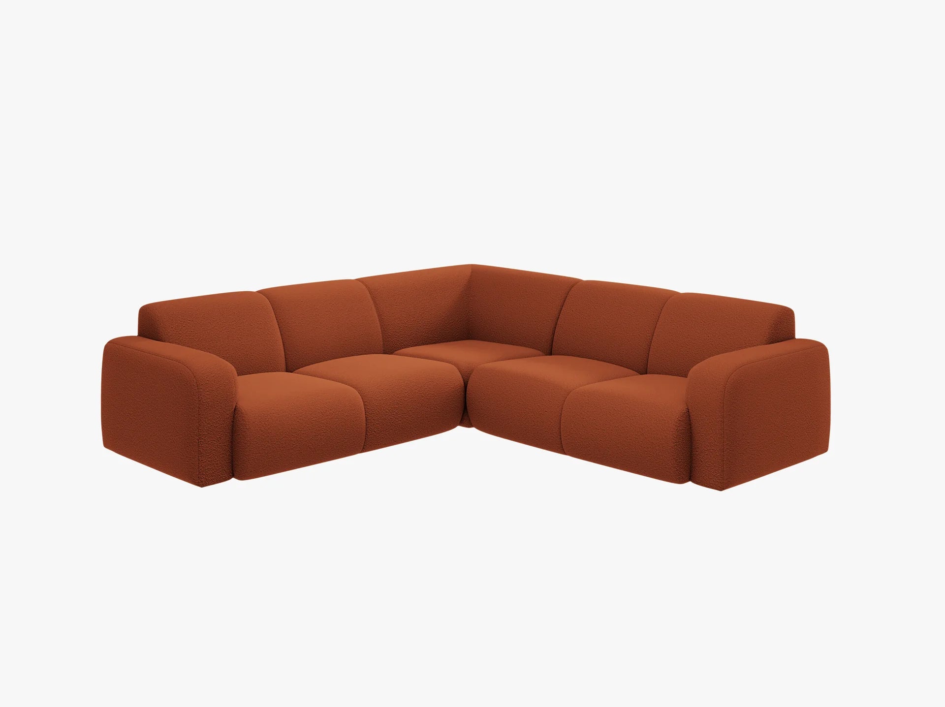 Symmetrisches Ecksofa, „Molino“, 5 Sitze, 252x252x75