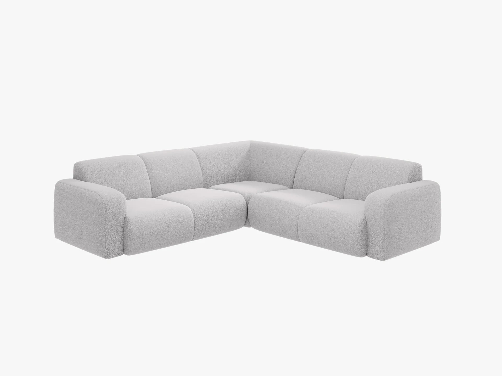 Symmetrisches Ecksofa, „Molino“, 5 Sitze, 252x252x75