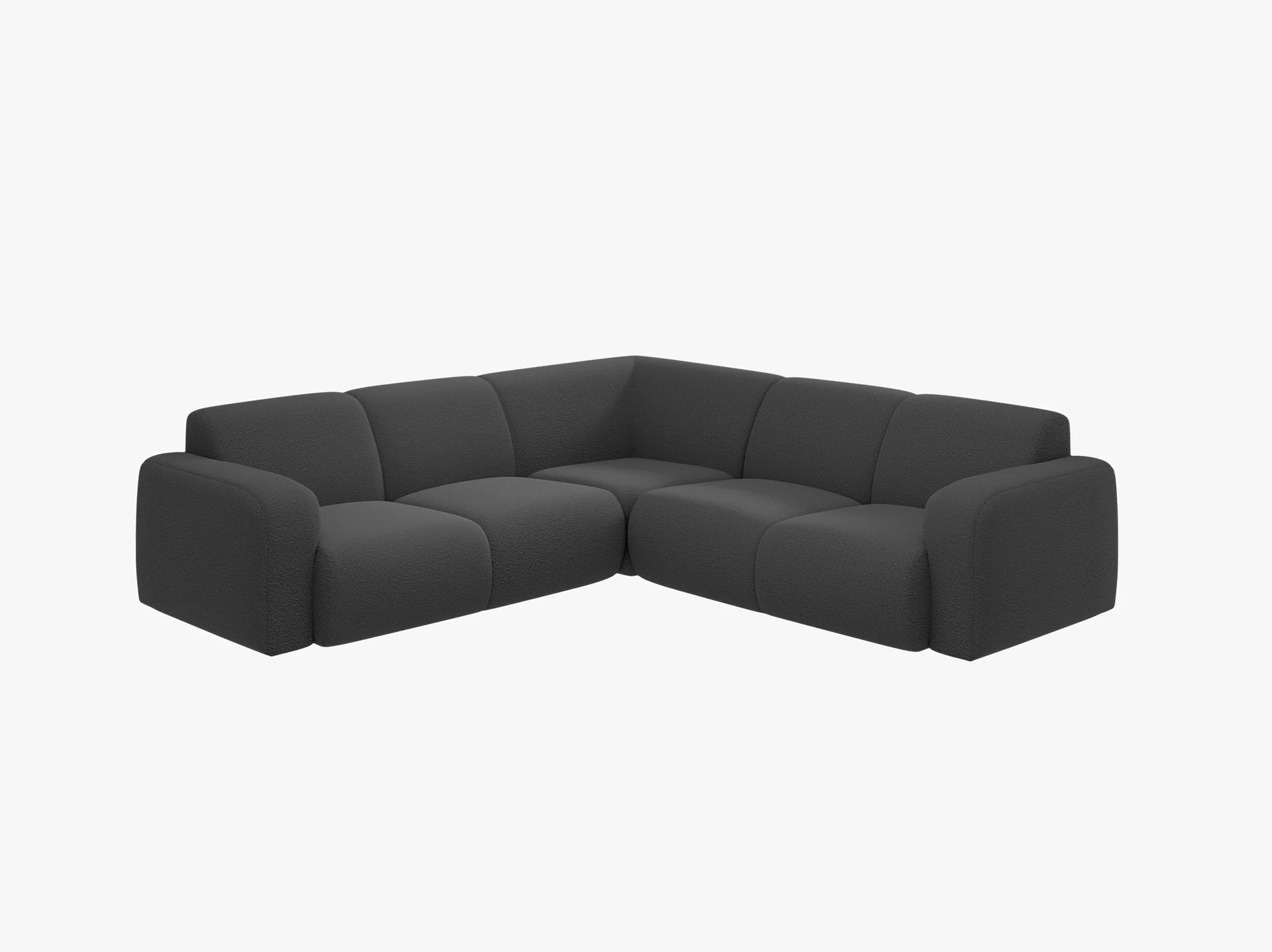 Symmetrisches Ecksofa, „Molino“, 5 Sitze, 252x252x75
