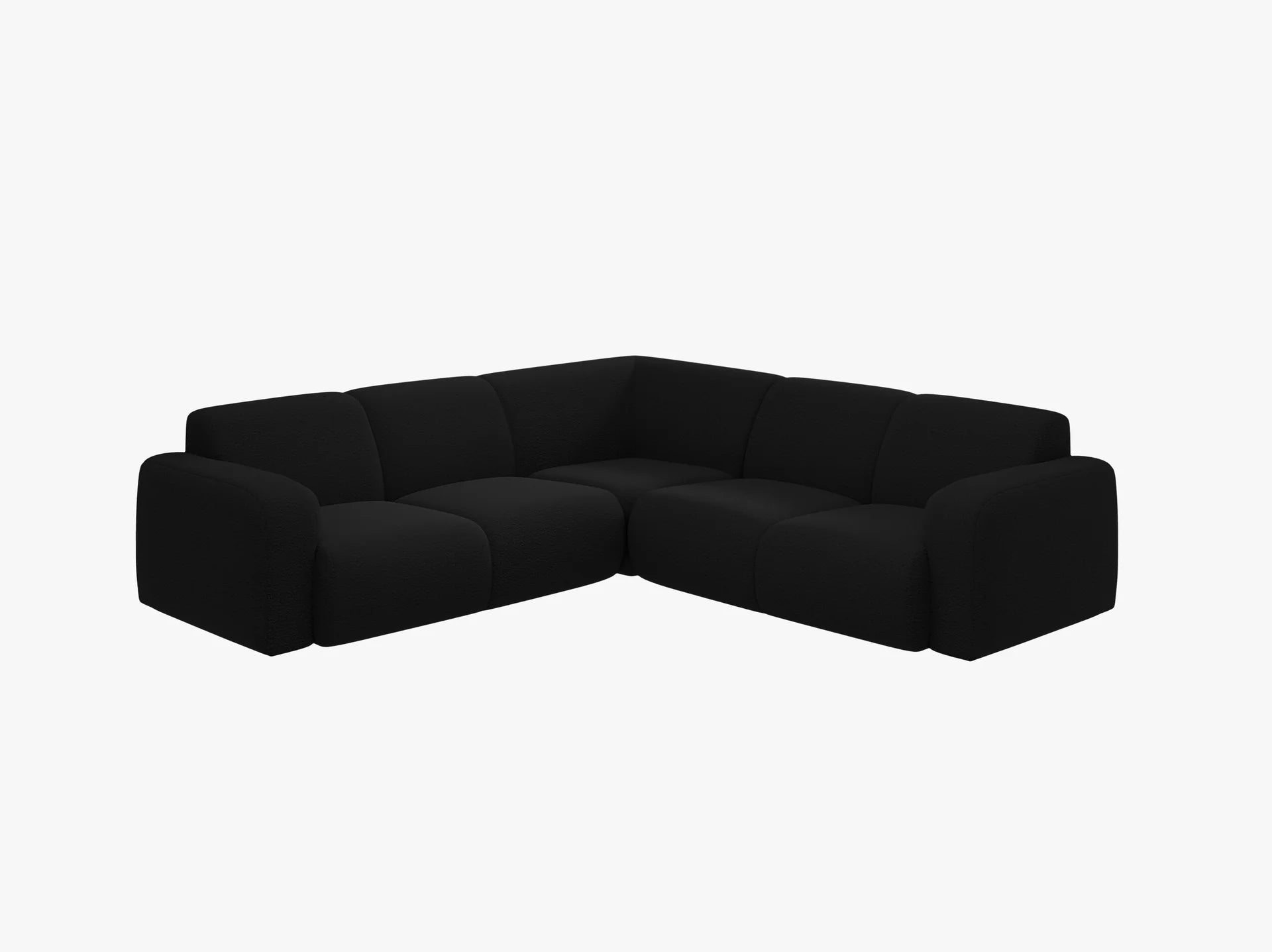 Symmetrisches Ecksofa, „Molino“, 5 Sitze, 252x252x75