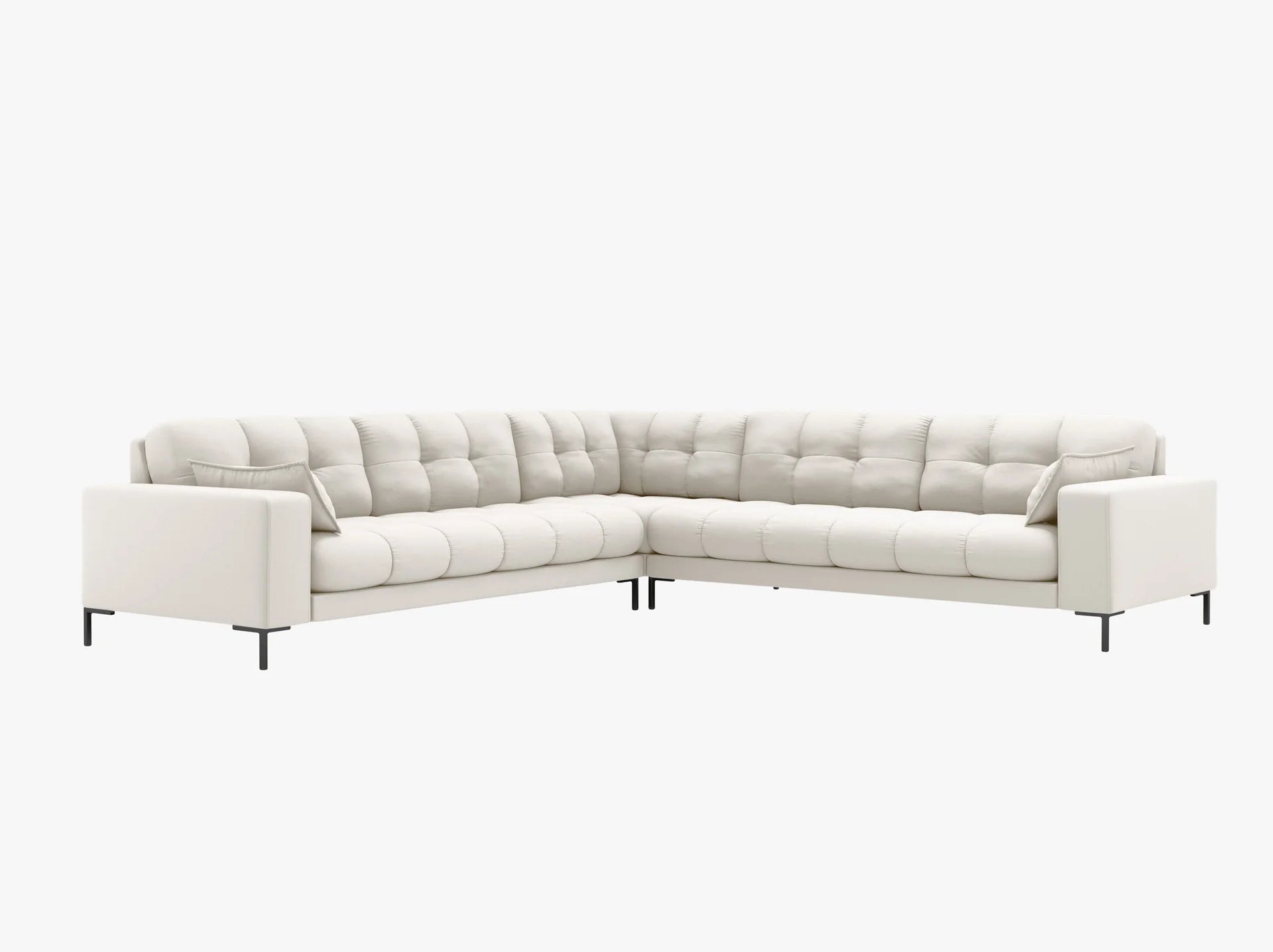 Symmetrisches Ecksofa „Mamaia“, 6 Sitze, 256x256x75