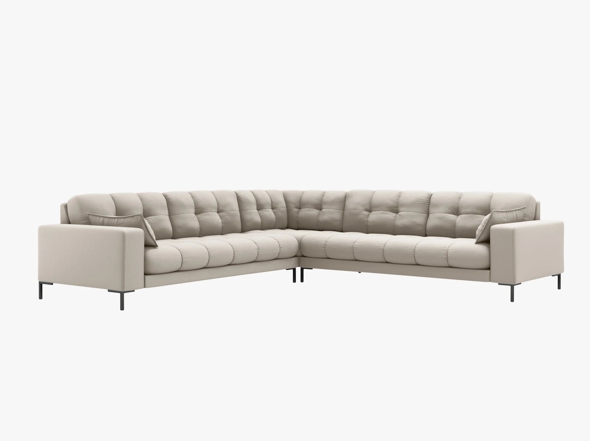 Symmetrisches Ecksofa „Mamaia“, 6 Sitze, 256x256x75