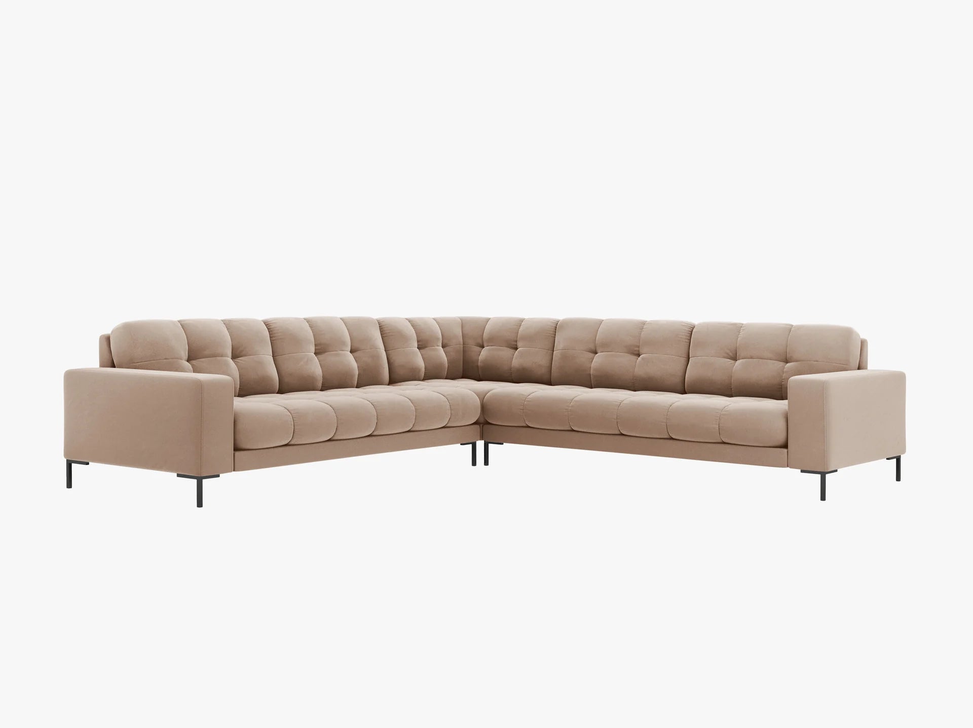 Symmetrisches Ecksofa „Mamaia“, 6 Sitze, 256x256x75