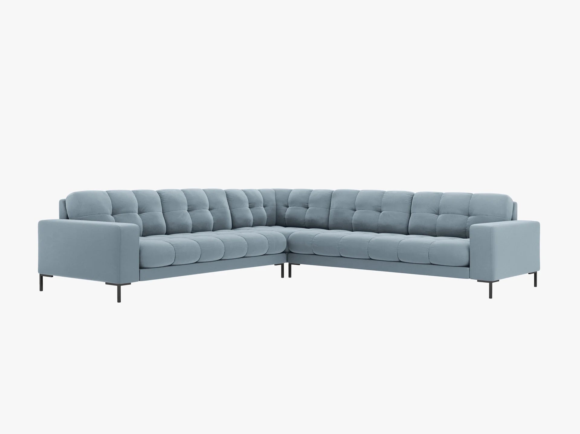 Symmetrisches Ecksofa „Mamaia“, 6 Sitze, 256x256x75
