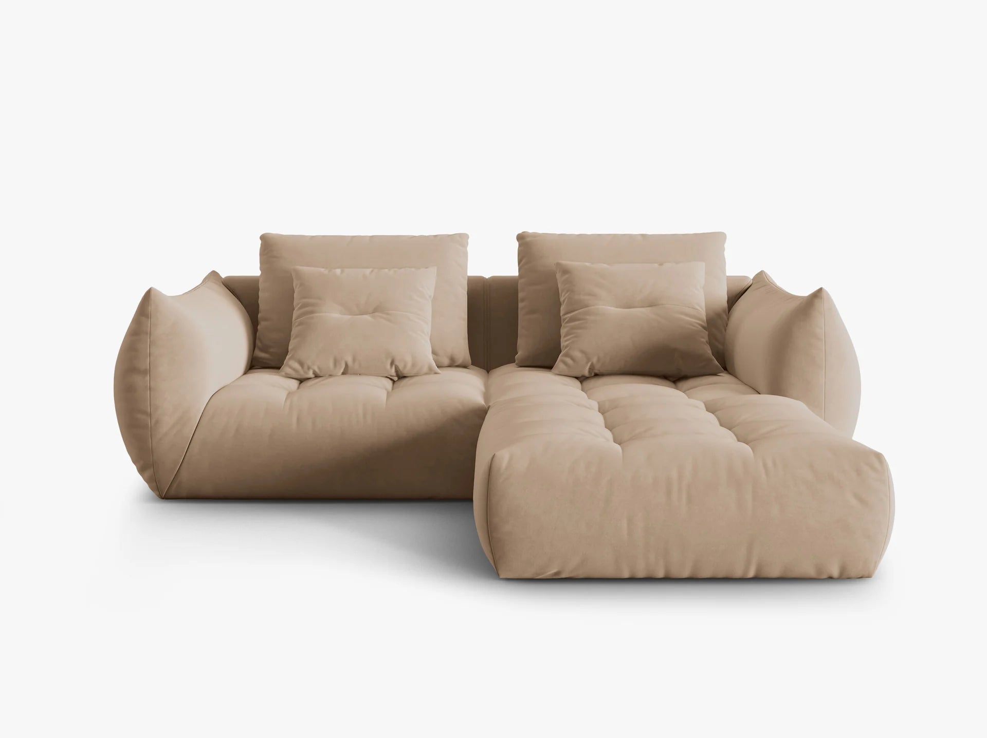Modulares Sofa, „Bloom“, 3 Sitze, 232x216x95