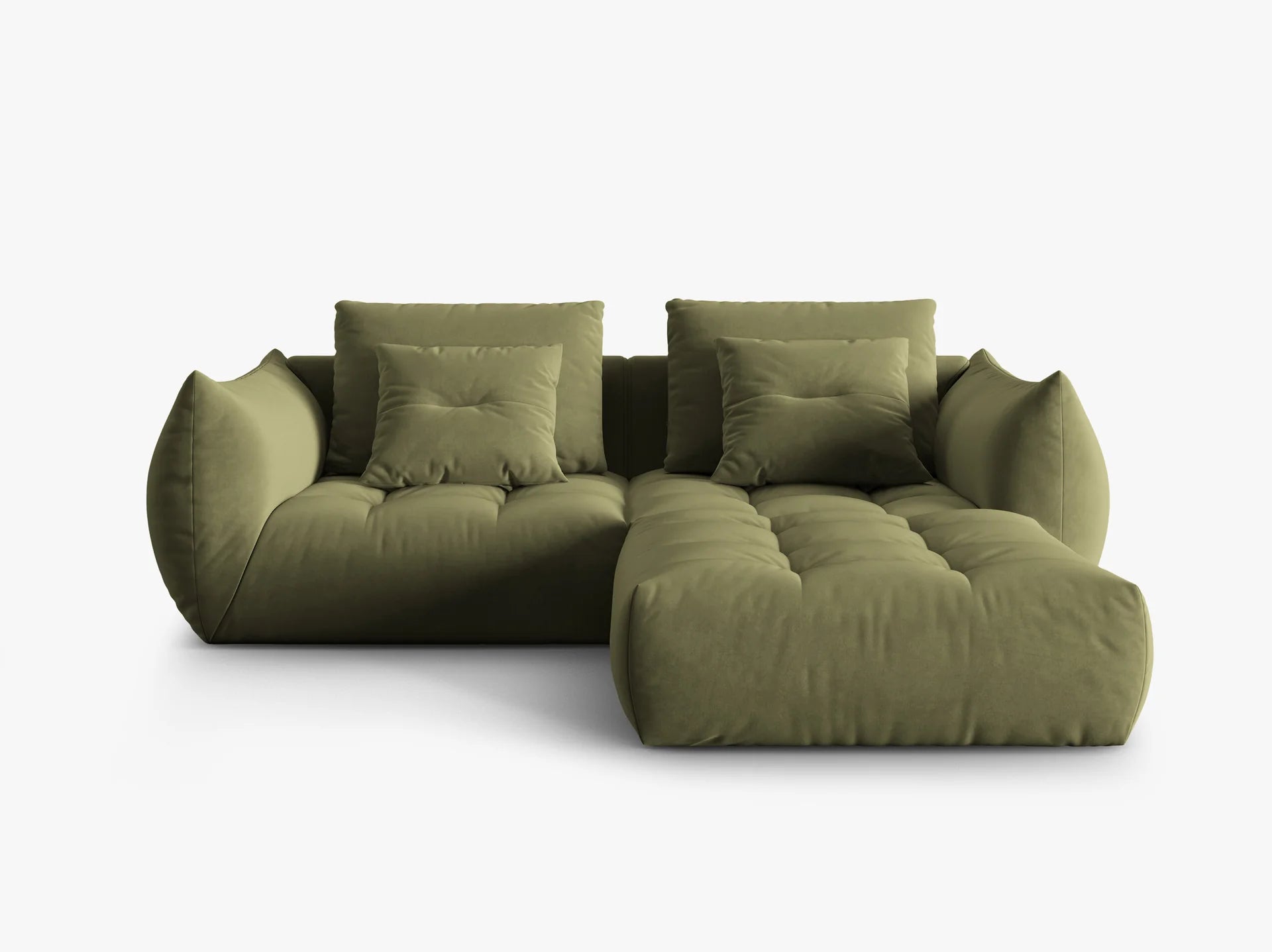 Modulares Sofa, „Bloom“, 3 Sitze, 232x216x95