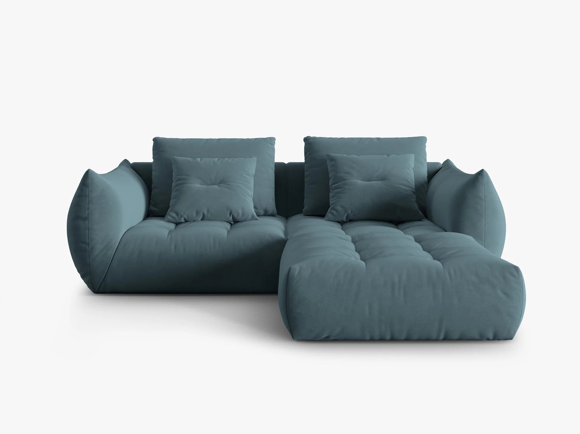 Modulares Sofa, „Bloom“, 3 Sitze, 232x216x95