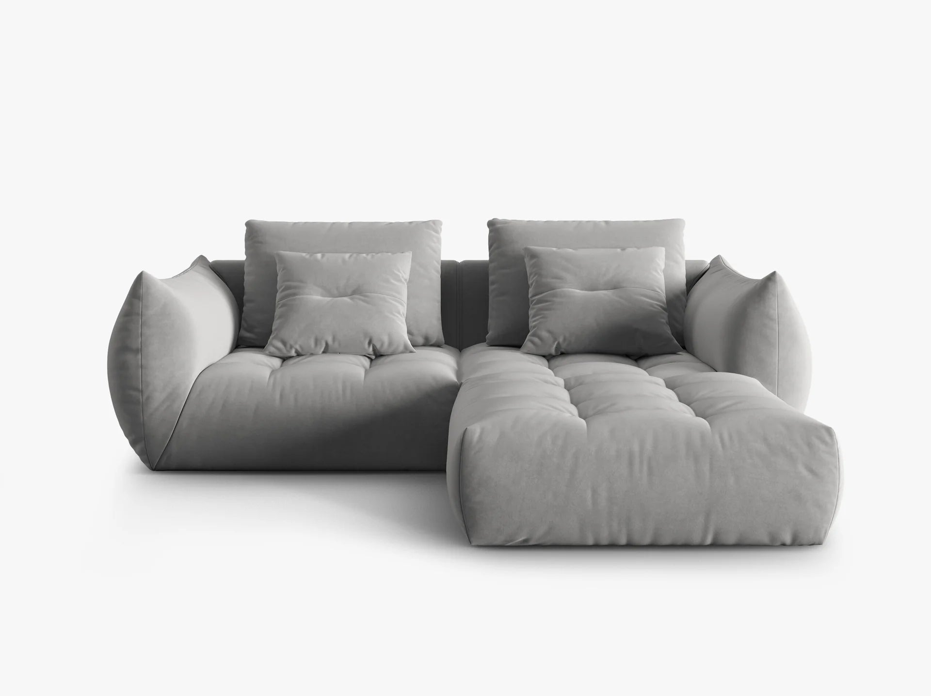 Modulares Sofa, „Bloom“, 3 Sitze, 232x216x95