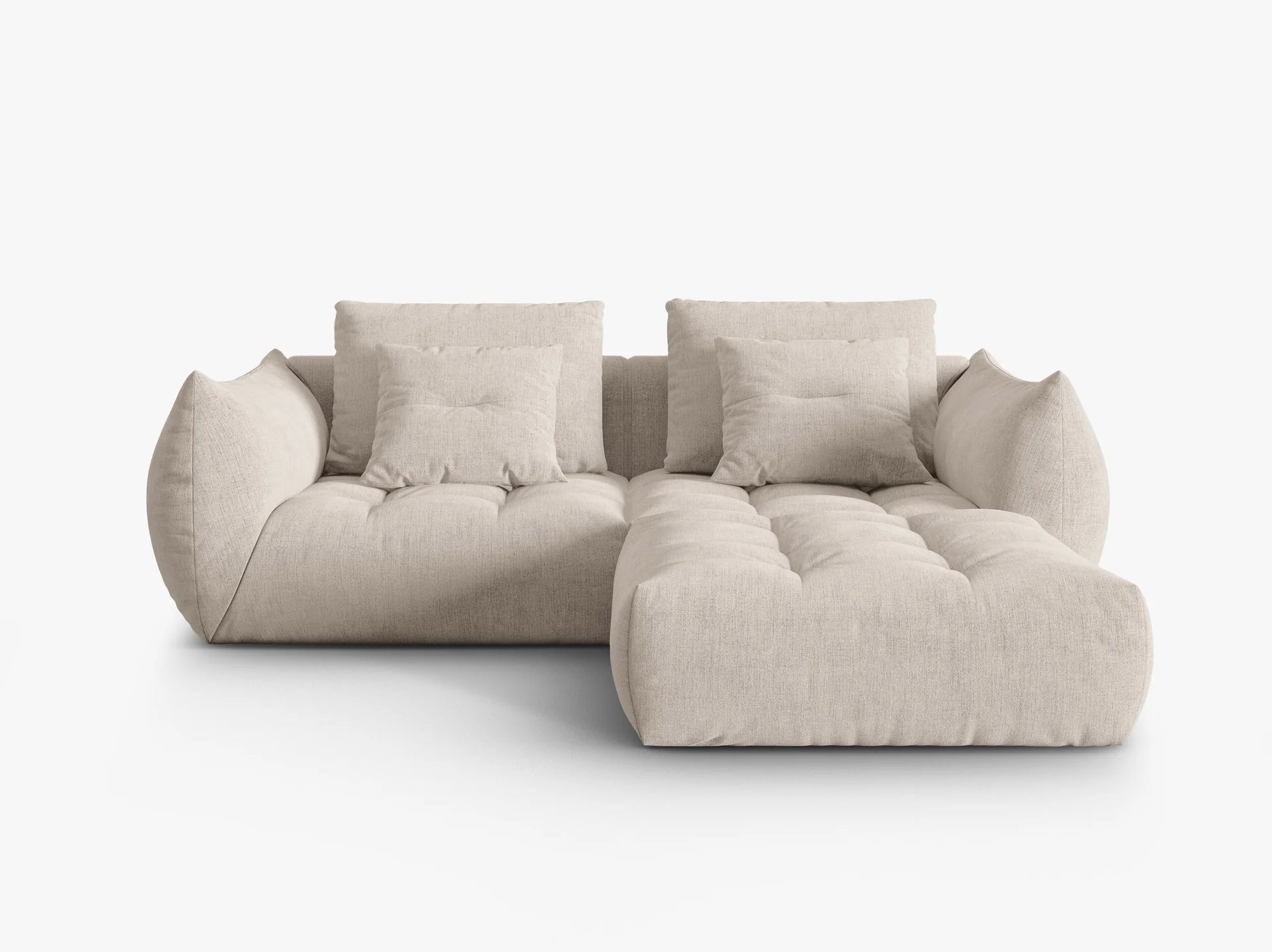 Modulares Sofa, „Bloom“, 3 Sitze, 232x216x95