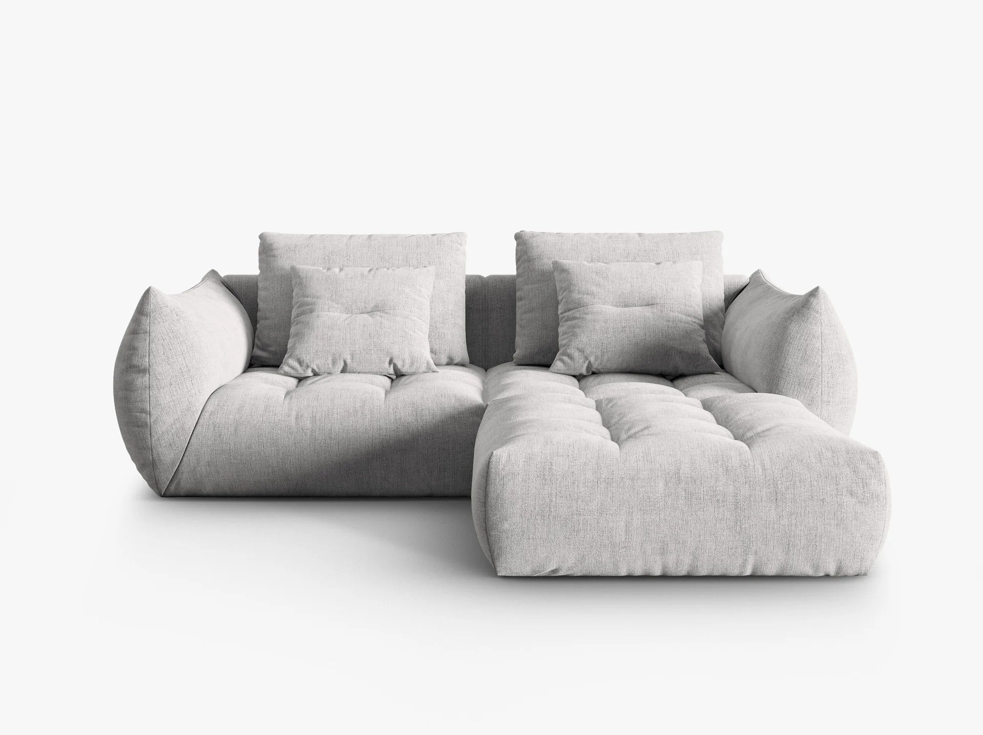 Modulares Sofa, „Bloom“, 3 Sitze, 232x216x95