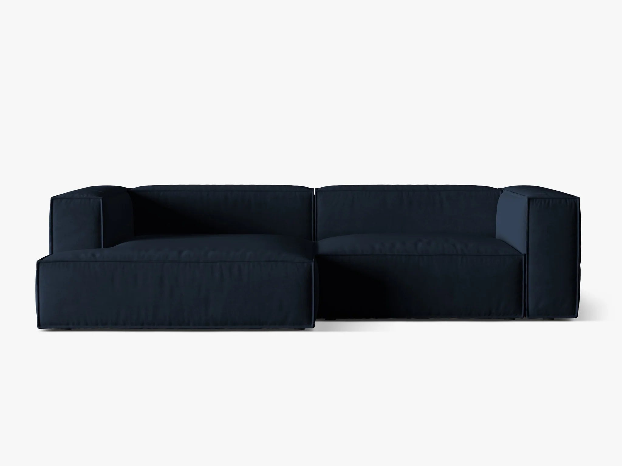 Nuria Ecksofa 292x147 mit Samt- Bouclé- oder Strukturstoff