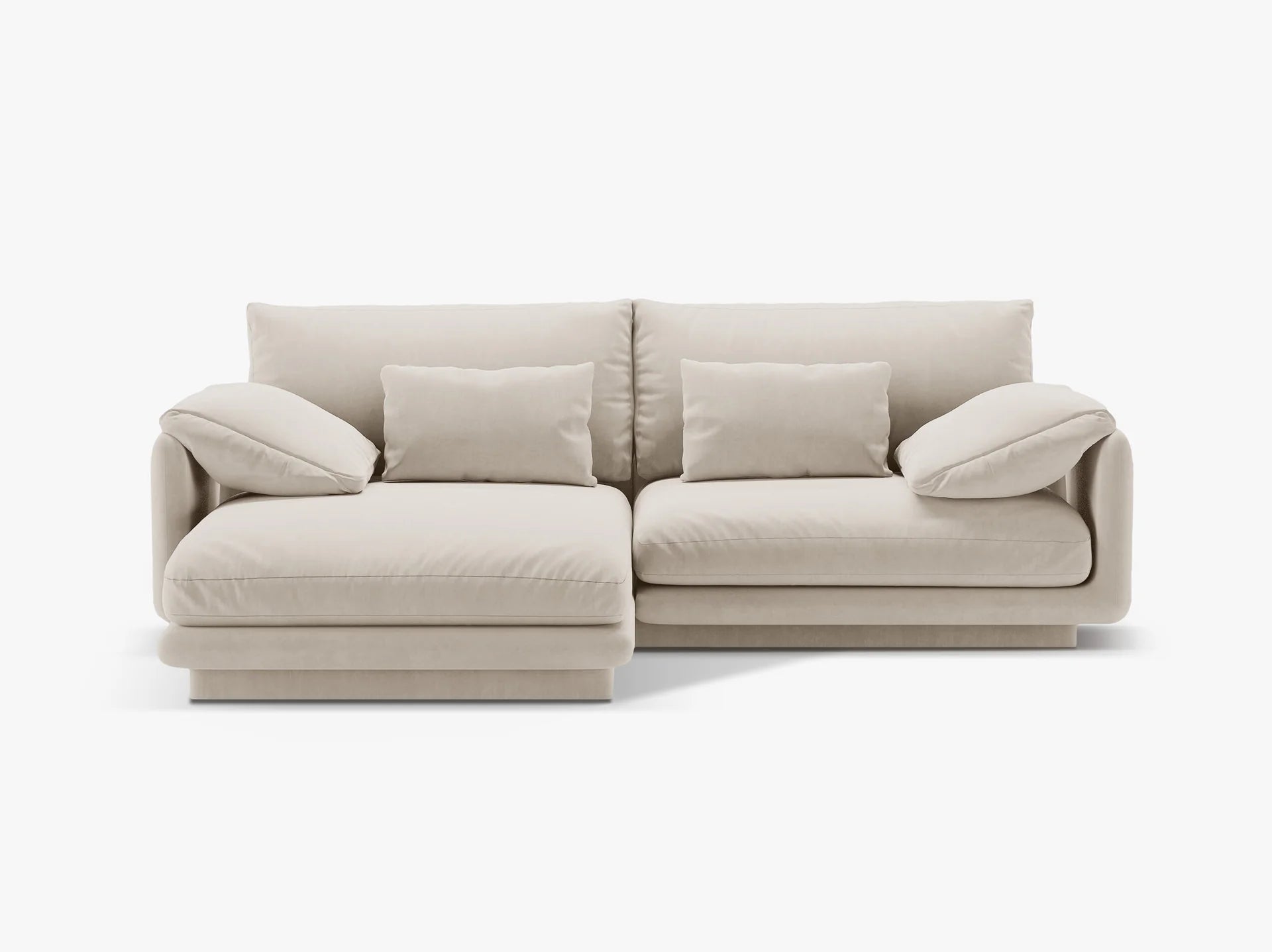 Ecksofa  „Torino“, 3 Sitze, 220x170x83