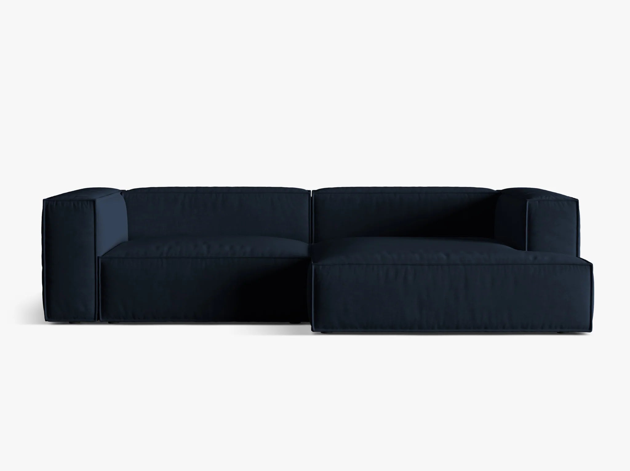 Nuria Ecksofa 292x147 mit Samt- Bouclé- oder Strukturstoff