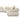 Rembrandt 7,5-Sitzer rechts Beige Sofa von Zuiver