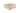 Hackman Hocker Velours Beige von Zuiver