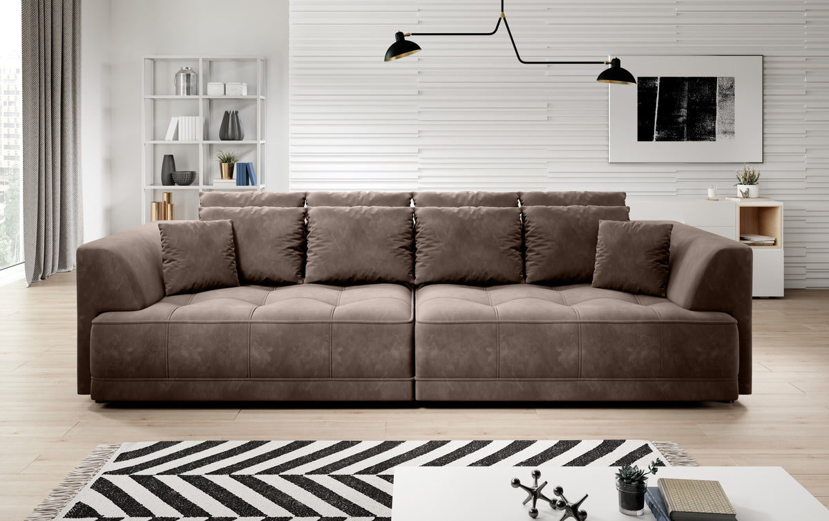 Tiga Bigsofa mit Bettfunktion elektrisch ausziehbar – swiss-living