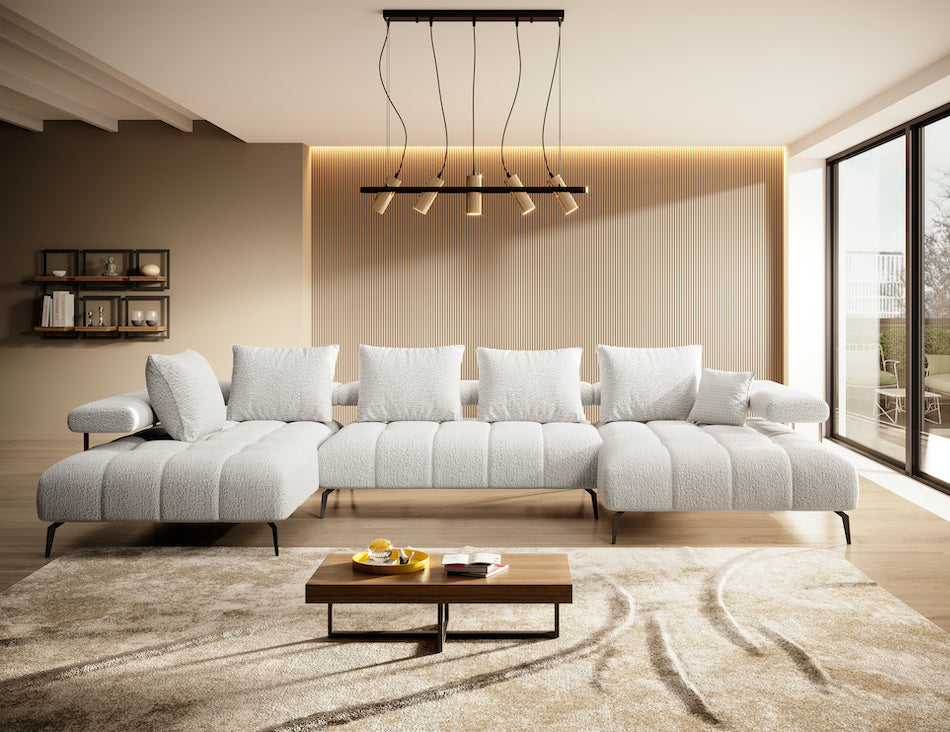 Magnetic XL Wohnlandschaft elektrisch ausfahrbar – swiss-living
