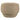 Milano Loungesessel Sand Tweed – Rückansicht