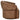 Marina Drehsessel Brown Blockweave von Richmond – Seitenansicht