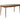 Twist Oval Walnuss Esstisch von Zuiver